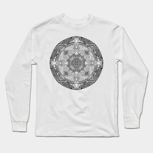 Abstract Mandala Long Sleeve T-Shirt